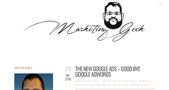 Desktop Screenshot of jongeek.com